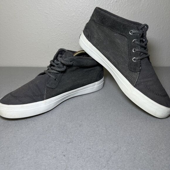 Sperry Crest Knoll  High Top Sneaker Chukka Womens 7.5 Canvas Gray Lace Up - Picture 1 of 13